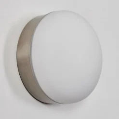 hofstein Applique murale Hutton LED Nickel mat, 1 lumière