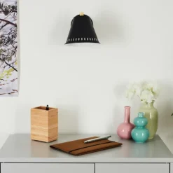 hofstein Applique murale Iasoa Laiton, Noir, 1 lumière