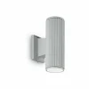 Luminaires Ideallux Applique murale Ideal Lux BASE Gris, 2 lumières