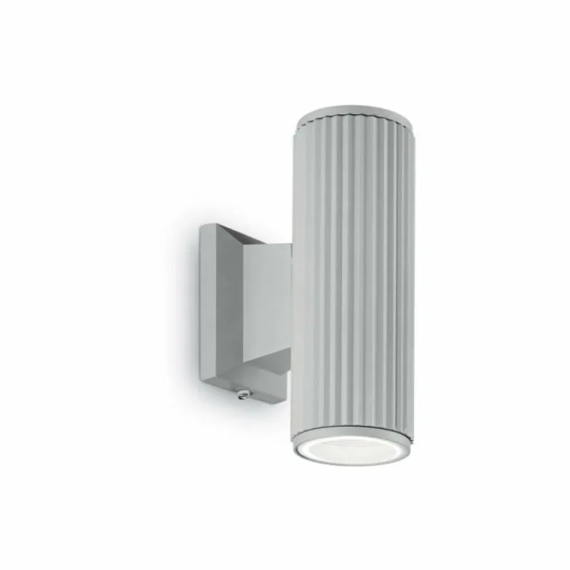 Luminaires Ideallux Applique murale Ideal Lux BASE Gris, 2 lumières
