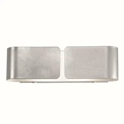 Luminaires Ideallux Applique murale Ideal Lux CLIP Argenté, 2 lumières