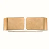 Luminaires Ideallux Applique murale Ideal Lux CLIP Or, 2 lumières