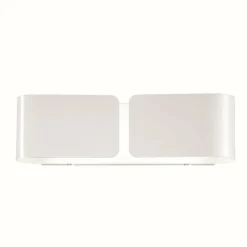 Luminaires Ideallux Applique murale Ideal Lux CLIP Blanc, 2 lumières