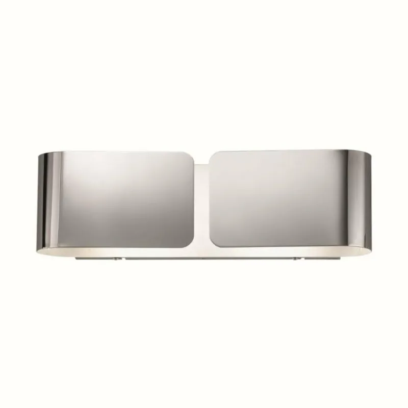 Luminaires Ideallux Applique murale Ideal Lux CLIP Chrome, 2 lumières
