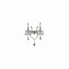 Luminaires Ideallux Applique murale Ideal Lux FLORIAN Chrome, 2 lumières