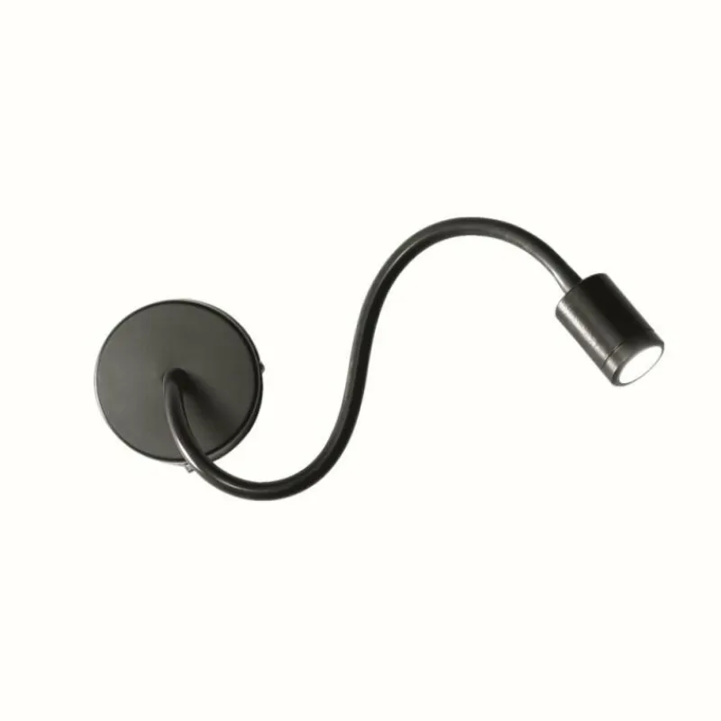 Luminaires Ideallux Applique murale Ideal Lux FOCUS LED Noir, 1 lumière* Éclairage Led