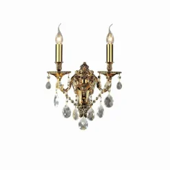 Luminaires Ideallux Applique murale Ideal Lux GIOCONDA Transparent, 2 lumières