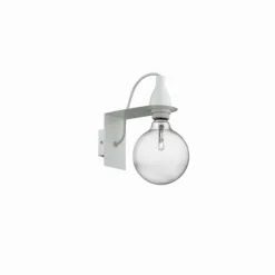 Luminaires Ideallux Applique murale Ideal Lux MINIMAL Blanc, 1 lumière* Appliques