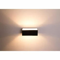 Luminaires Ideallux Applique murale Ideallux BOX AP2 Noir, 2 lumières