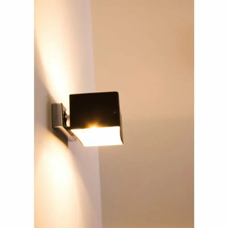Luminaires Ideallux Applique murale Ideallux BOX AP2 Noir, 2 lumières
