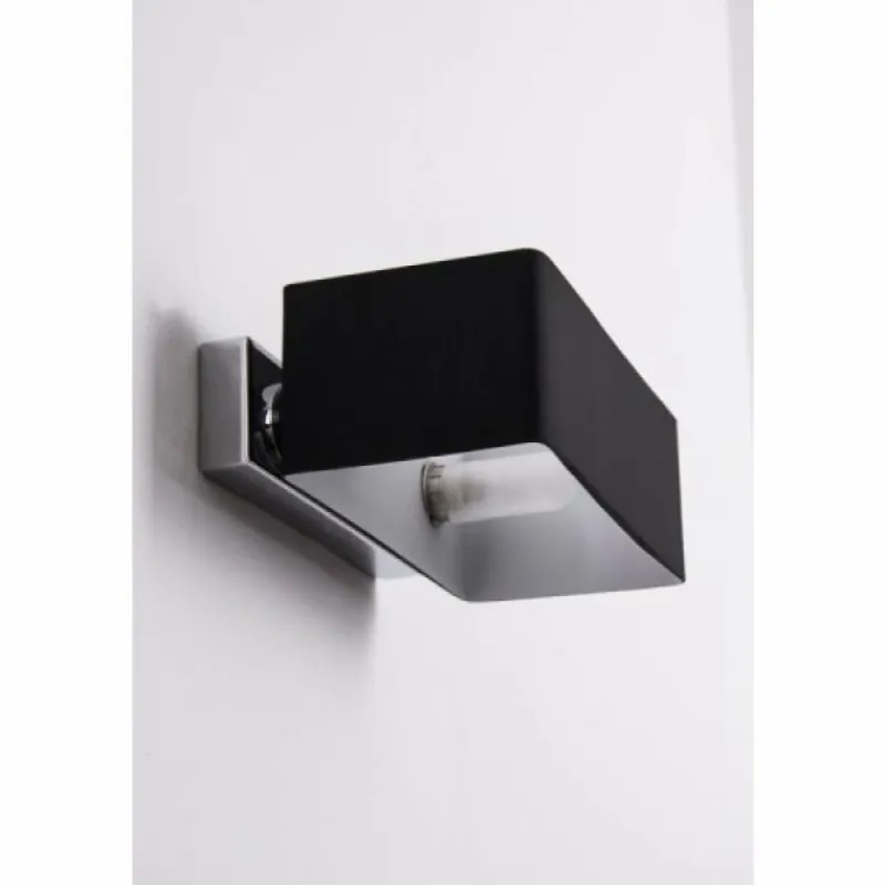 Luminaires Ideallux Applique murale Ideallux BOX AP2 Noir, 2 lumières