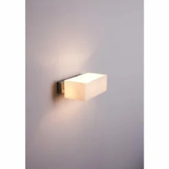 Luminaires Ideallux Applique murale Ideallux BOX AP2 Chrome, 2 lumières