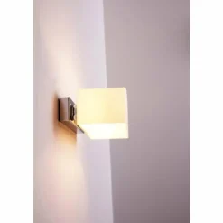 Luminaires Ideallux Applique murale Ideallux BOX AP2 Chrome, 2 lumières