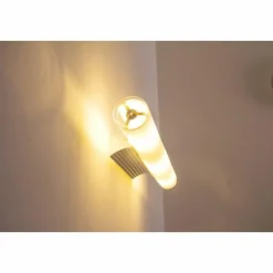 Luminaires Ideallux Applique murale Ideallux CAMERINO AP3 Aluminium, 3 lumières