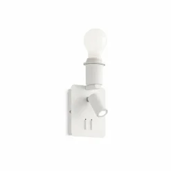 Luminaires Ideallux Applique murale Ideallux GEA Blanc, 2 lumières* Appliques