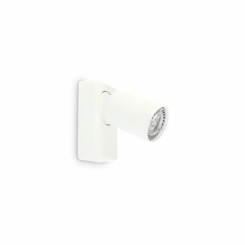 Luminaires Ideallux Applique murale Ideallux RUDY Blanc, 1 lumière* Appliques