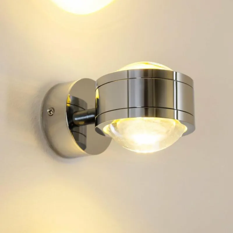 hofstein Applique murale INDORE LED Chrome, 2 lumières