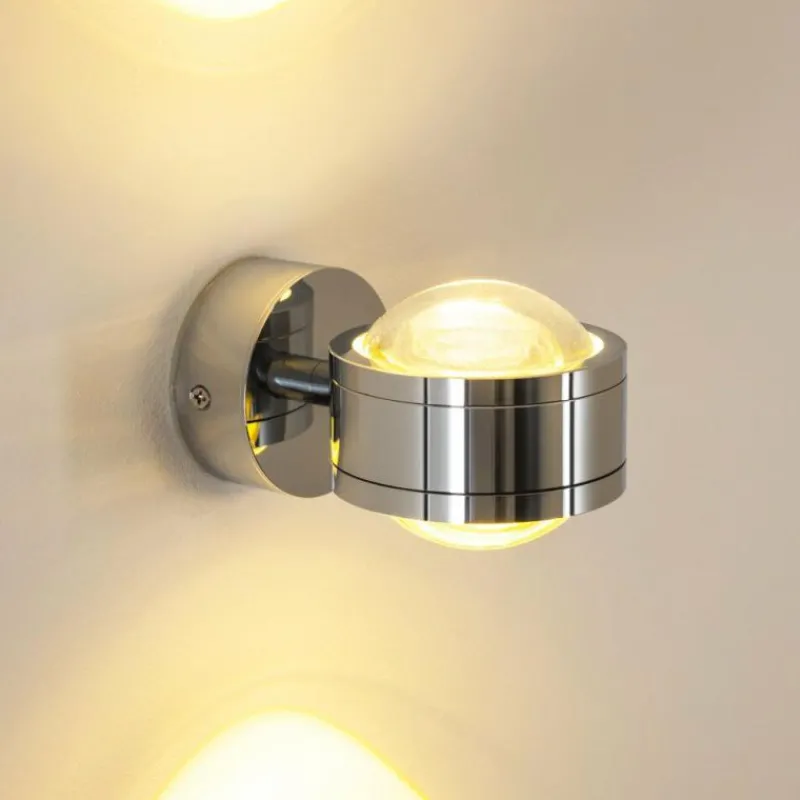 hofstein Applique murale INDORE LED Chrome, 2 lumières