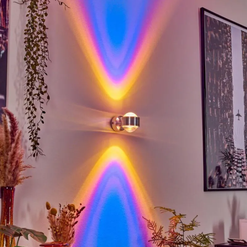 hofstein Applique murale Indore LED Aluminium, 2 lumières