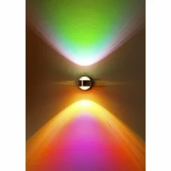 hofstein Applique murale Indore LED Aluminium, 2 lumières