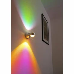 hofstein Applique murale Indore LED Aluminium, 2 lumières