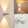 hofstein Applique murale Indore LED Aluminium, 2 lumières