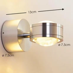 hofstein Applique murale Indore LED Aluminium, 2 lumières