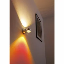 hofstein Applique murale Indore LED Aluminium, 2 lumières