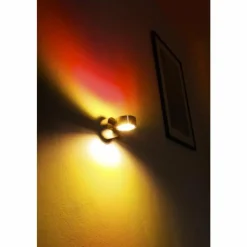 hofstein Applique murale Indore LED Aluminium, 2 lumières