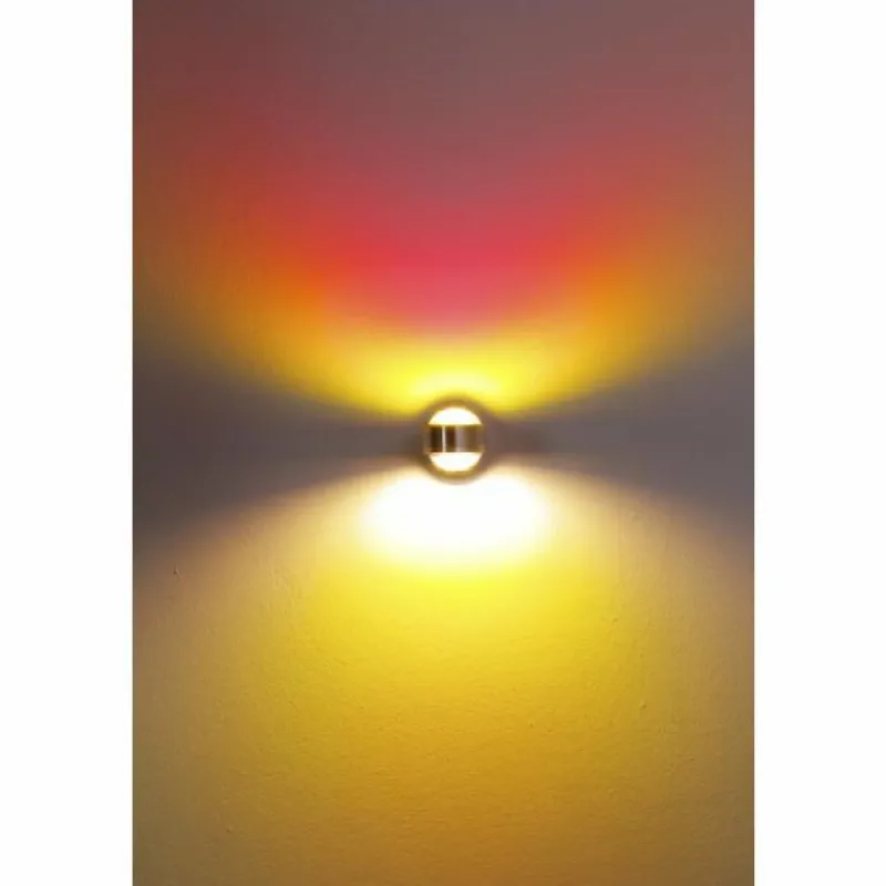 hofstein Applique murale Indore LED Aluminium, 2 lumières