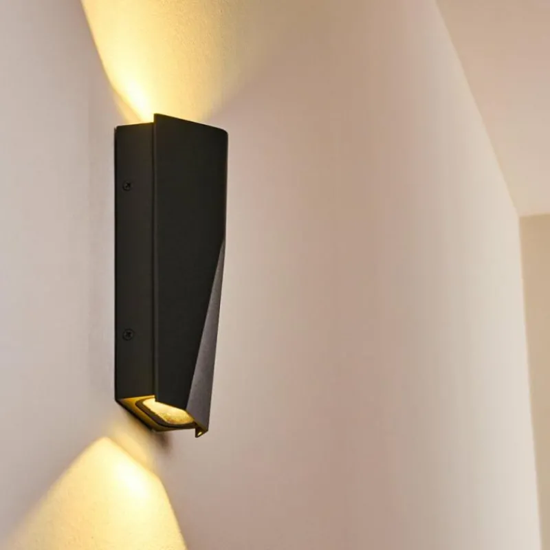 hofstein Applique murale Ingvar LED Anthracite, 2 lumières