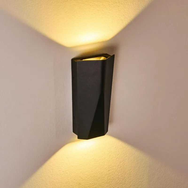 hofstein Applique murale Ingvar LED Anthracite, 2 lumières