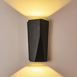 hofstein Applique murale Ingvar LED Anthracite, 2 lumières