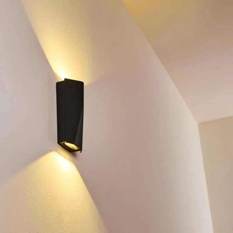hofstein Applique murale Ingvar LED Anthracite, 2 lumières
