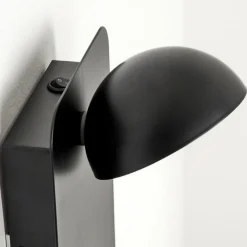 hofstein Applique murale Inkeroinen LED Noir, 1 lumière* Éclairage Led