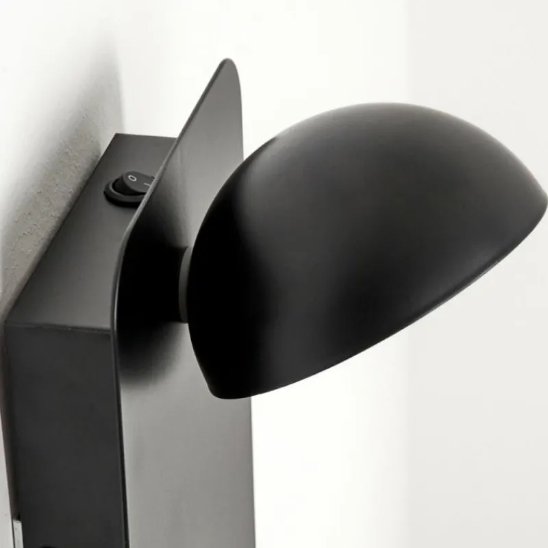 hofstein Applique murale Inkeroinen LED Noir, 1 lumière* Éclairage Led