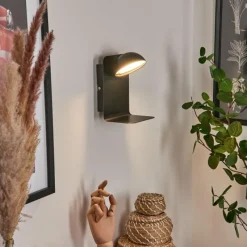 hofstein Applique murale Inkeroinen LED Noir, 1 lumière* Éclairage Led