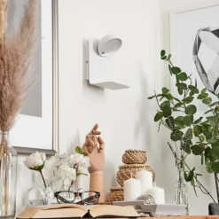 Luminaires Scandinaves-hofstein Applique murale Inkeroinen LED Blanc, 1 lumière