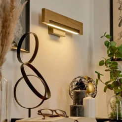 hofstein Applique murale Inzino LED Écru, Noir, 1 lumière