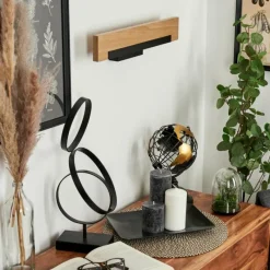 hofstein Applique murale Inzino LED Écru, Noir, 1 lumière