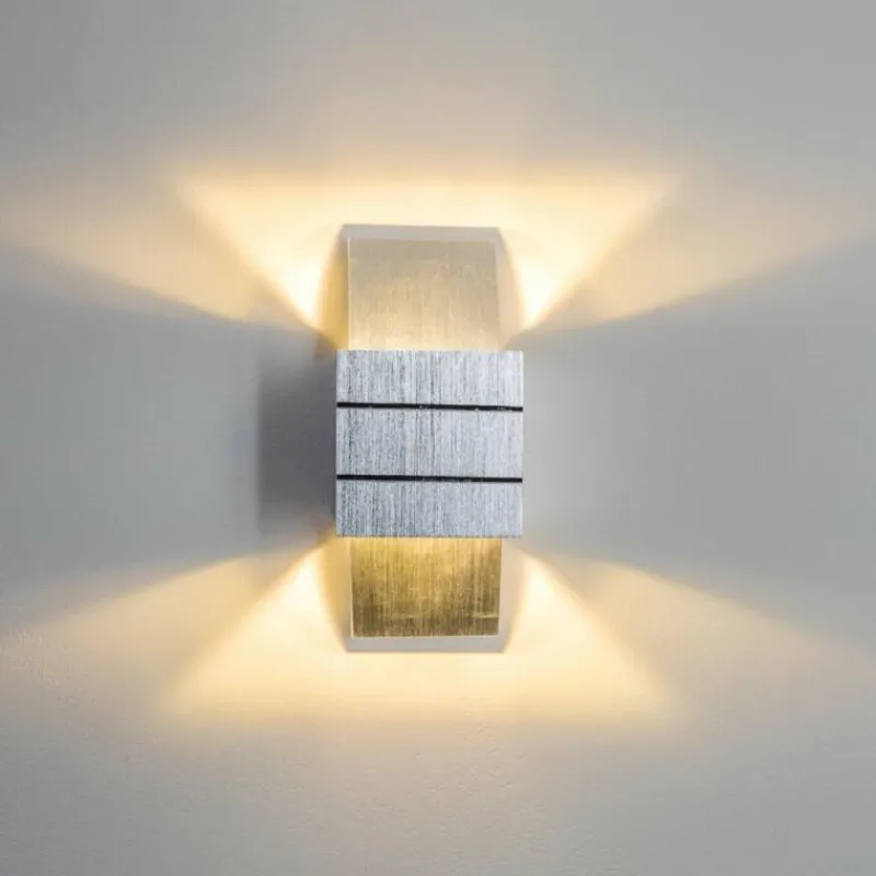 hofstein Applique murale Istanbul Acier inoxydable, 1 lumière