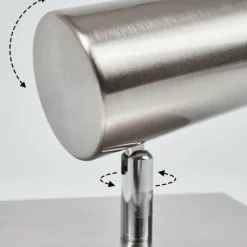 hofstein Applique murale Javel Chrome, Nickel mat, 1 lumière