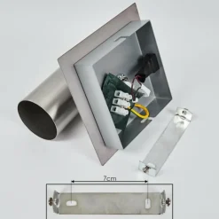 hofstein Applique murale Javel Chrome, Nickel mat, 1 lumière