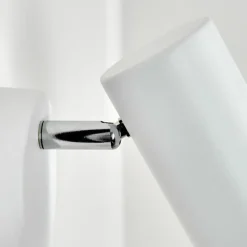 hofstein Applique murale Javel Chrome, Blanc, 1 lumière