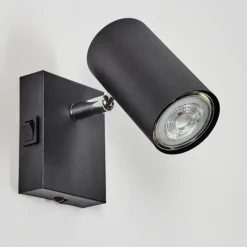 hofstein Applique murale Javel Noir, 1 lumière