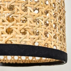 Style Boho-Chic-hofstein Applique murale Jonas Noir, 1 lumière