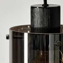 Suspension Verre Fumé-hofstein Applique murale Kalsborg Noir, 1 lumière