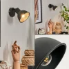 Lampes Industrielles-hofstein Applique murale Kansela Noir, 1 lumière