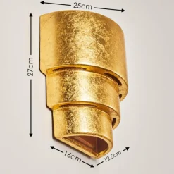 Lampe Turque-hofstein Applique murale Karatschi Or, 1 lumière