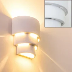 hofstein Applique murale Karatschi Blanc, 1 lumière* Appliques